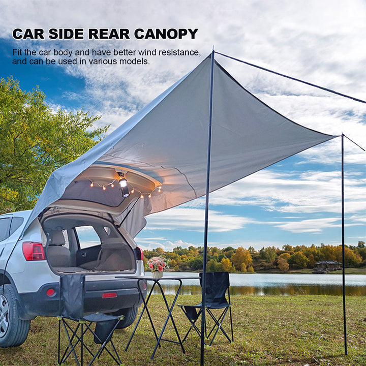 CarCamp Elite Canopy - HAX Essentials - camping - side