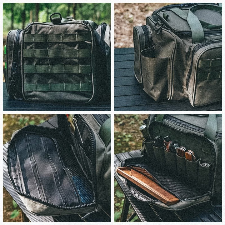 AdventureReady Outdoor Shoulder Bag - HAX Essentials - camping - open