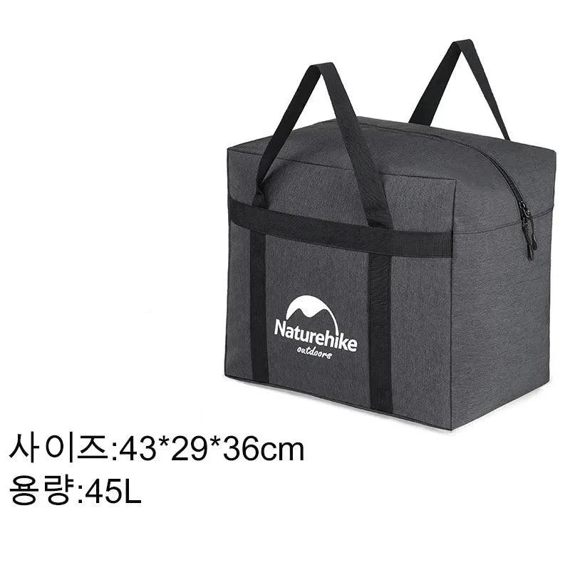 NaturePack XL Folding Storage Bag - HAX Essentials - camping - black medium