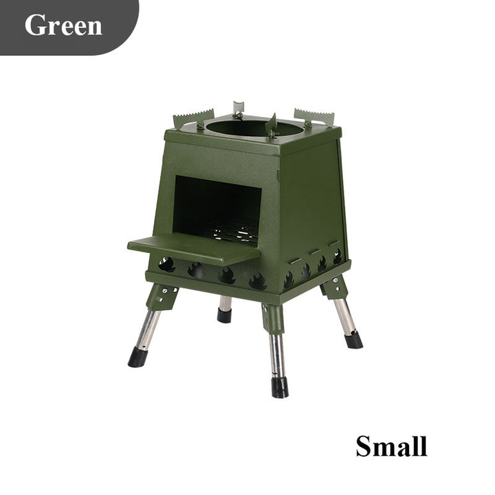 Eco-Flame Compact Camping Stove - HAX Essentials - camping - green small