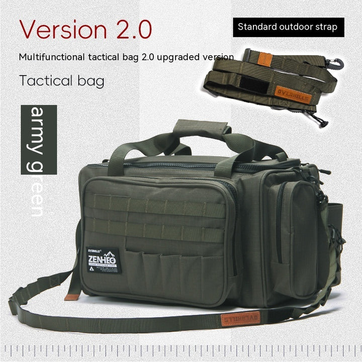 AdventureReady Outdoor Shoulder Bag - HAX Essentials - camping - army green