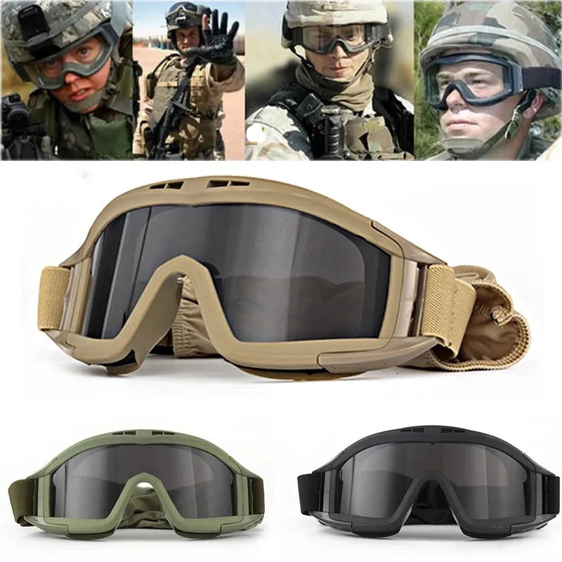TriVision Quest Tactical Goggles - HAX Essentials - hiking - main