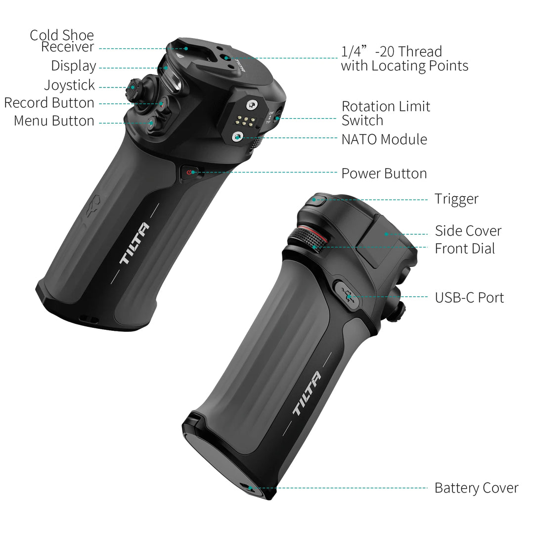 TILTA Nucleus-N 2.0 Wireless Lens Control System - HAX Essentials - camera - trigger