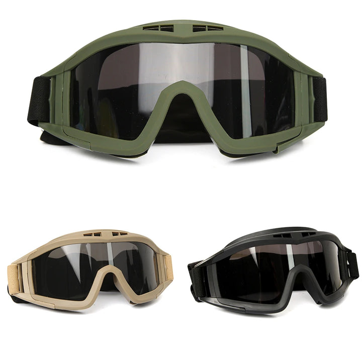TriVision Quest Tactical Goggles - HAX Essentials - hiking - colors
