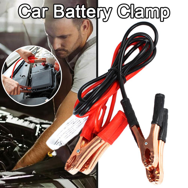 Heavy Duty Car Battery Jump Cable - HAX Essentials - off-roading - clamps