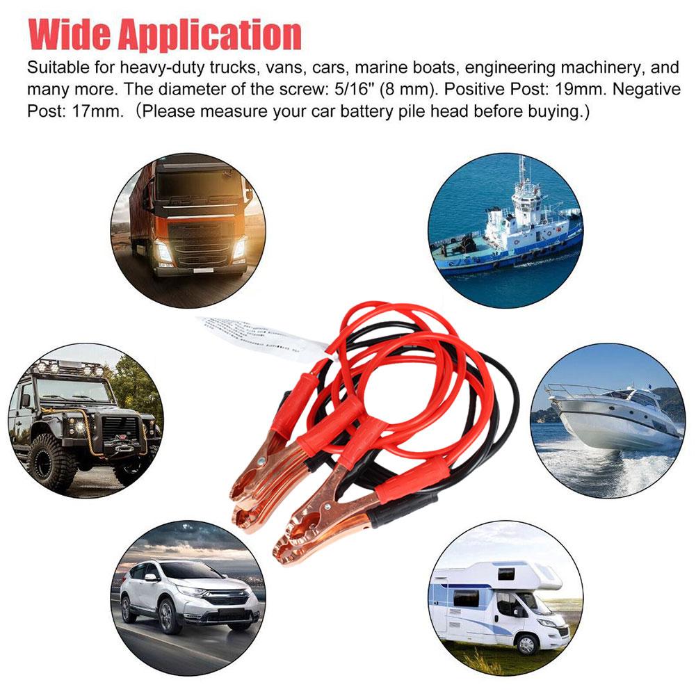Heavy Duty Car Battery Jump Cable - HAX Essentials - off-roading - application