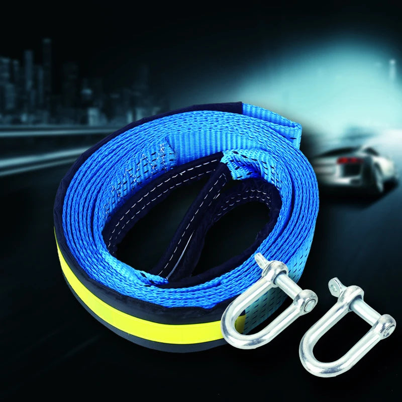 5M 8 Tons Towing Rope with U Hooks - HAX Essentials - off-roading - side image