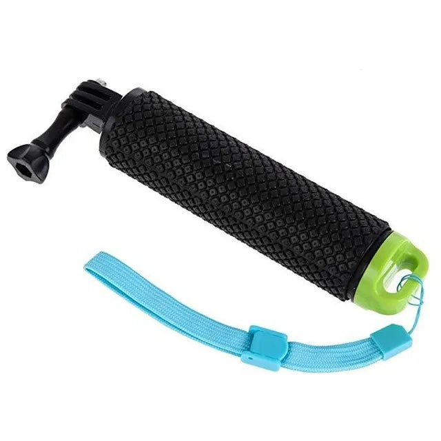 AquaFloat Pro Floating Hand Grip for Action Cameras - HAX Essentials - gopro - green