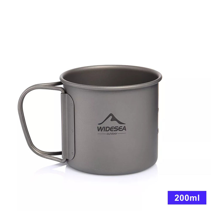 WildVista Titanium Camping Mug - HAX Essentials - camping - 200ml