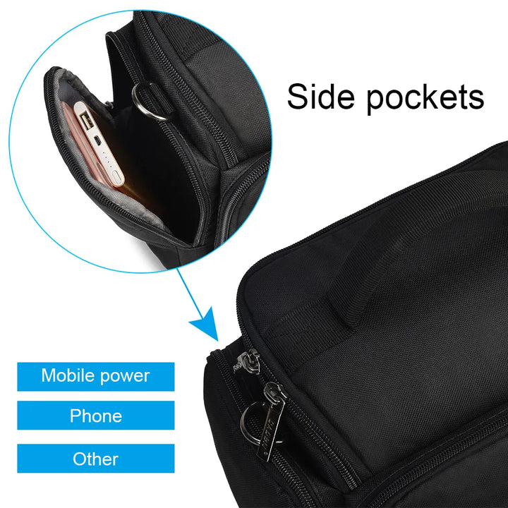 PhotoPro Sling DSLR Camera Bag - HAX Essentials - camera - side pockets