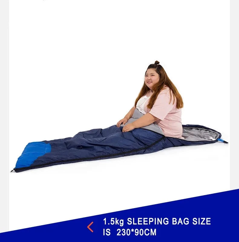ThermoTrek Ultralight Waterproof Sleeping Bag - HAX Essentials - camping - fat
