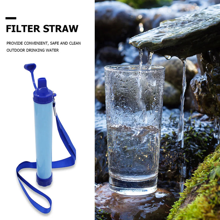 GreenLife Outdoor Survival Water Filter - HAX Essentials - hiking - usage