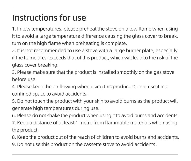 Firewheel Gas Burner - HAX Essentials - camping - instructions