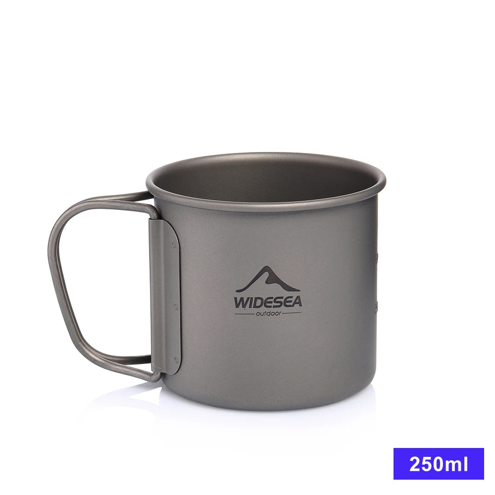 WildVista Titanium Camping Mug - HAX Essentials - camping - 250ml
