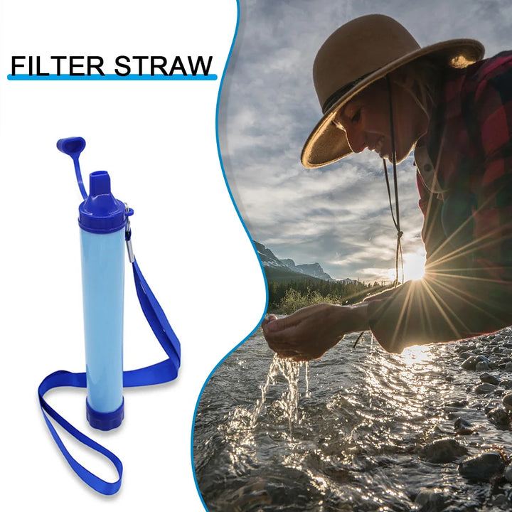 GreenLife Outdoor Survival Water Filter - HAX Essentials - hiking - straw