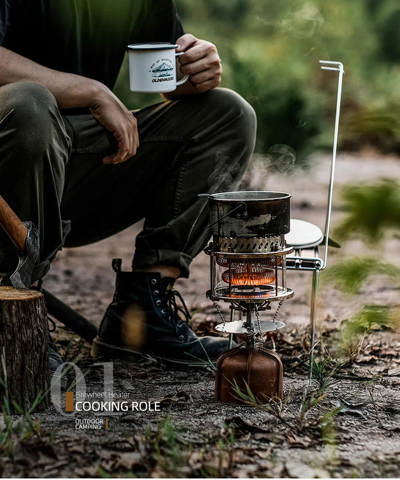Firewheel Gas Burner - HAX Essentials - camping - cooking role