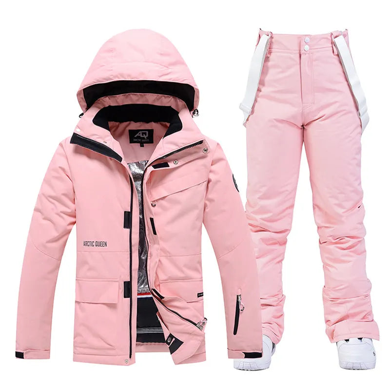 SnowBelle Winter Sports Set - HAX Essentials - hiking - pink and pink