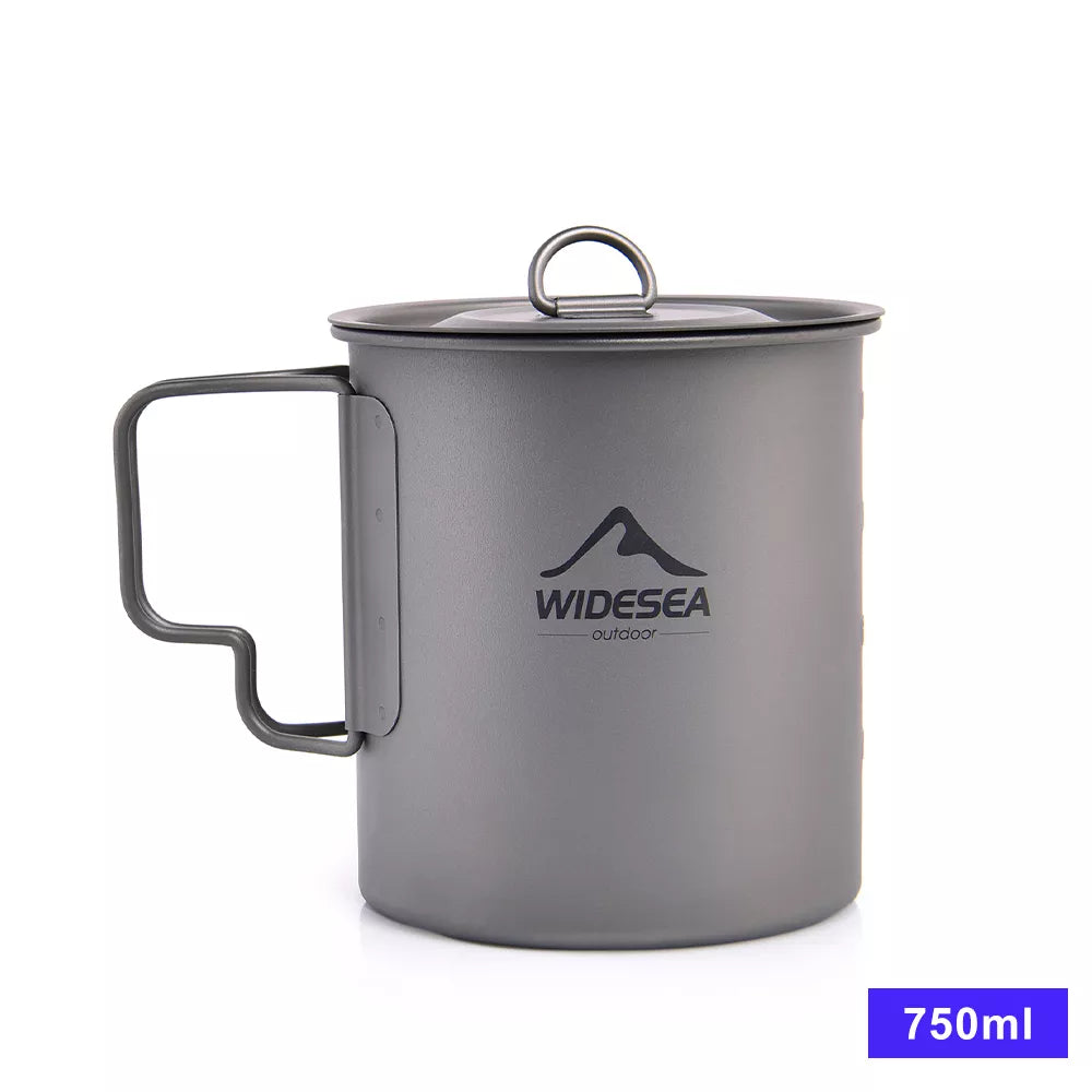WildVista Titanium Camping Mug - HAX Essentials - camping - 750ml