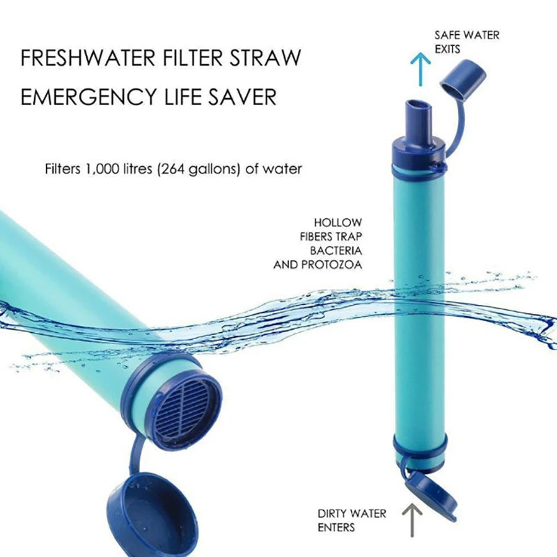 GreenLife Outdoor Survival Water Filter - HAX Essentials - hiking - emergency