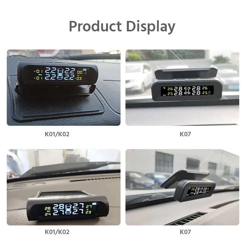 SolarGuard Pro TPMS - HAX Essentials - off-roading - display