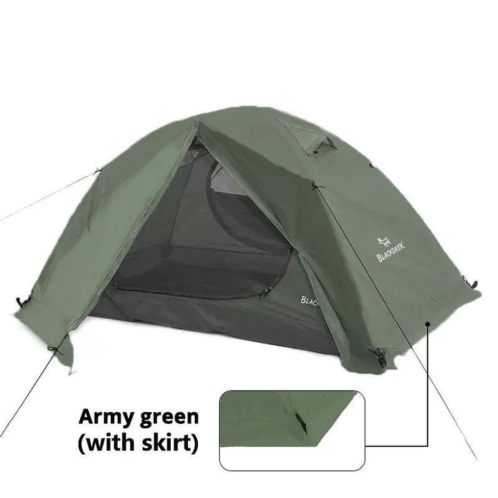 AdventureReady 2-3 Person All-Season Camping Tent - HAX Essentials - camping - army green