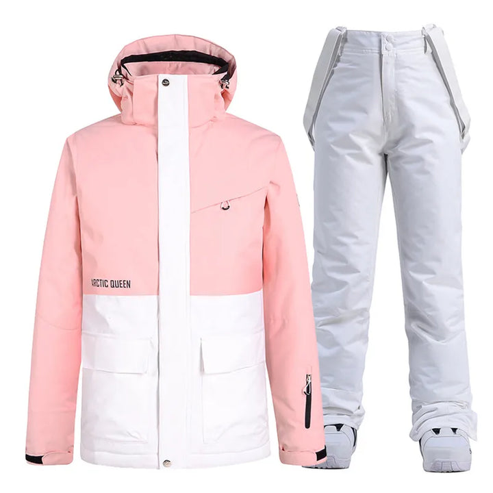 SnowBelle Winter Sports Set - HAX Essentials - hiking - pink and white2