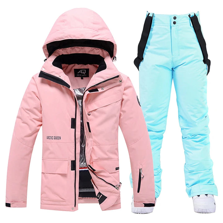 SnowBelle Winter Sports Set - HAX Essentials - hiking - pink and blue