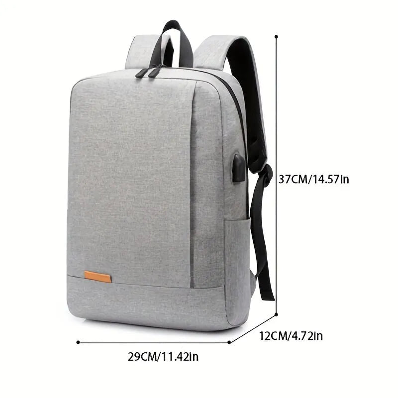 Laptop USB Business Backpack - HAX Essentials - travel - size