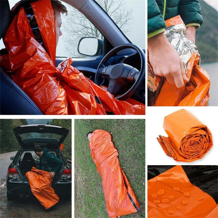 Emergency Survival Sleeping Bag - HAX Essentials - hiking - compact