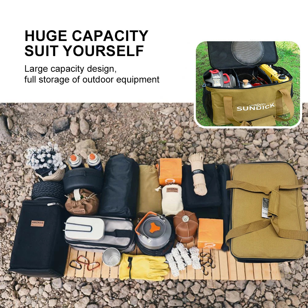 OutdoorPro Portable Tableware Storage Bag - HAX Essentials - camping - capacity