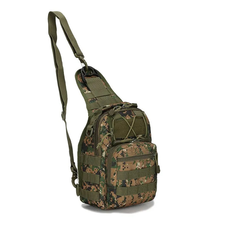 Outdoor Tactical Sling Chest Bag - HAX Essentials - bag - army green
