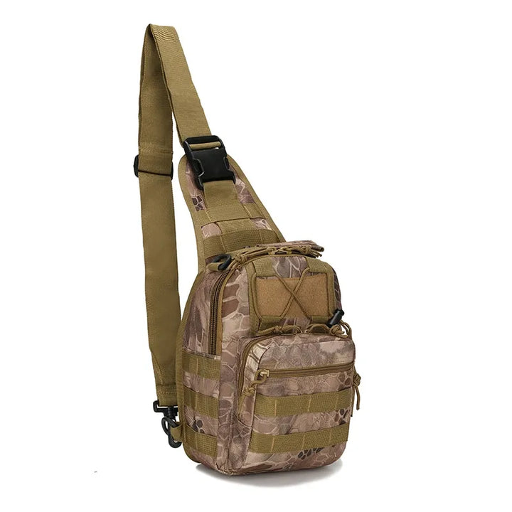Outdoor Tactical Sling Chest Bag - HAX Essentials - bag - army khaki