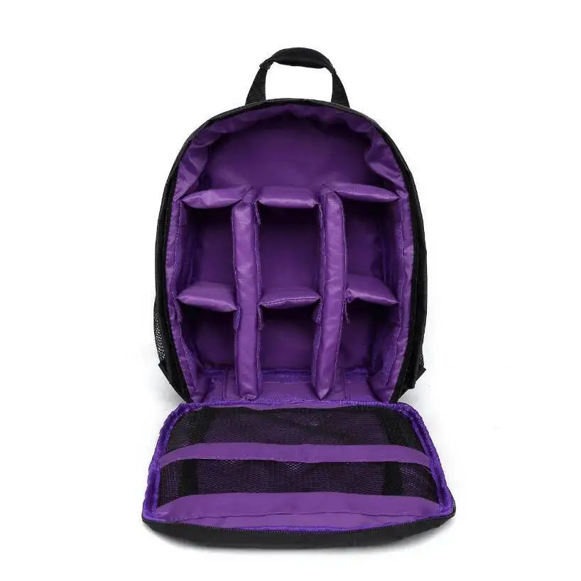 PhotoGaurd ProFlex DSLR Backpack - HAX Essentials - camera - purple