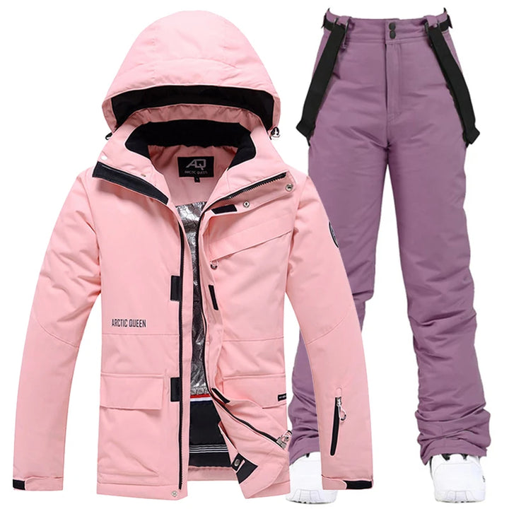 SnowBelle Winter Sports Set - HAX Essentials - hiking - pink and purple