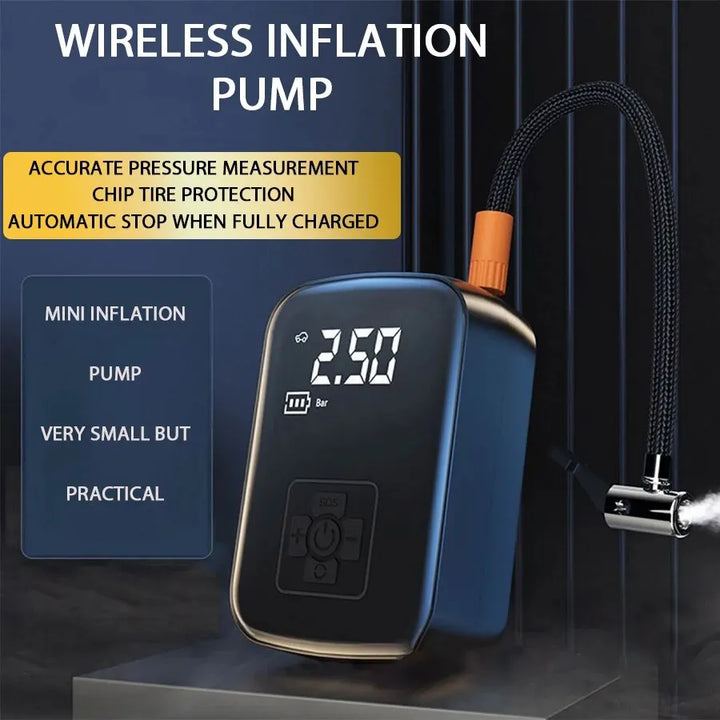 AirBoost Pro: Car-Mounted Wireless Inflation Pump - HAX Essentials - off-roading - pump