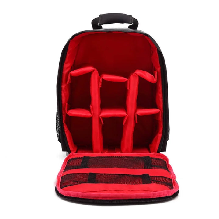 PhotoGaurd ProFlex DSLR Backpack - HAX Essentials - camera - red