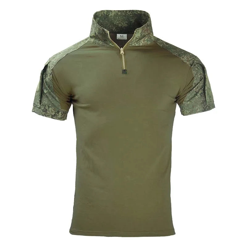 TacticalPro Camo Combat Shirt - HAX Essentials - outerwear - green
