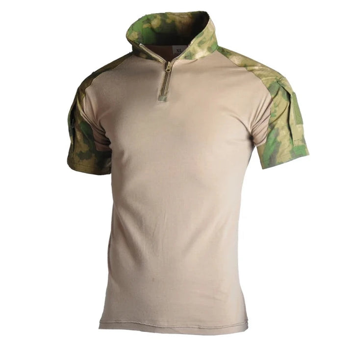 TacticalPro Camo Combat Shirt - HAX Essentials - outerwear - white green