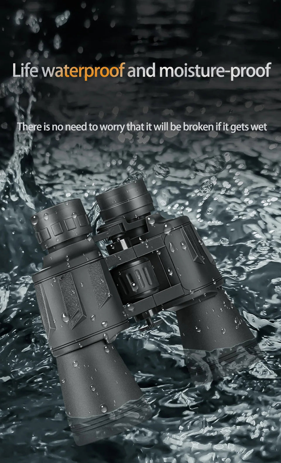 ZoomMaster 20x50 HD Binoculars - HAX Essentials - hiking - no break