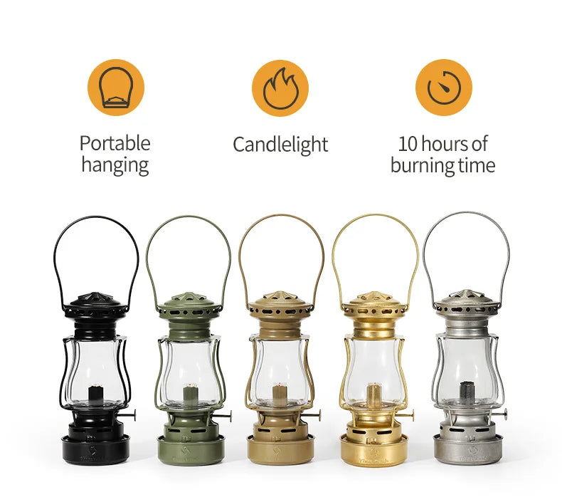 Heritage Glow Kerosene Lantern - HAX Essentials - camping - features