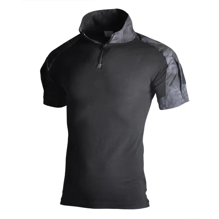TacticalPro Camo Combat Shirt - HAX Essentials - outerwear - black 