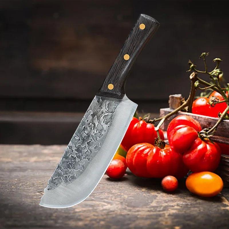 Professional Butcher Knife: Hand-Forged Cleaver - HAX Essentials - camping - type