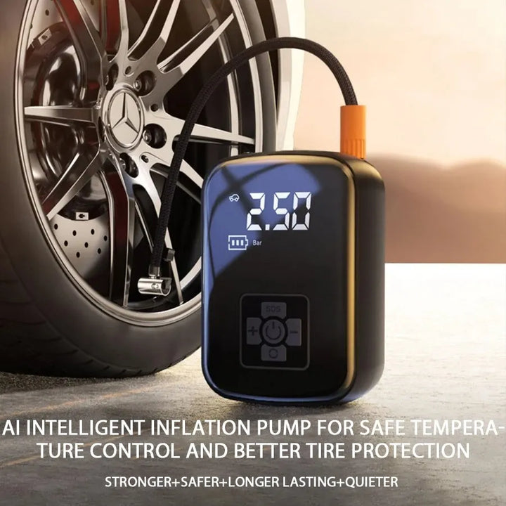 AirBoost Pro: Car-Mounted Wireless Inflation Pump - HAX Essentials - off-roading - intelligent