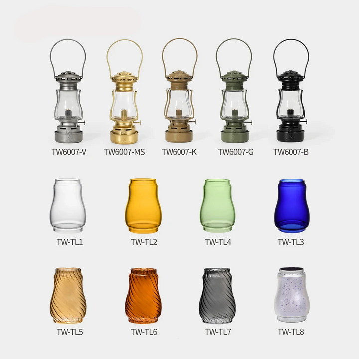 Heritage Glow Kerosene Lantern - HAX Essentials - camping - lamps and glass