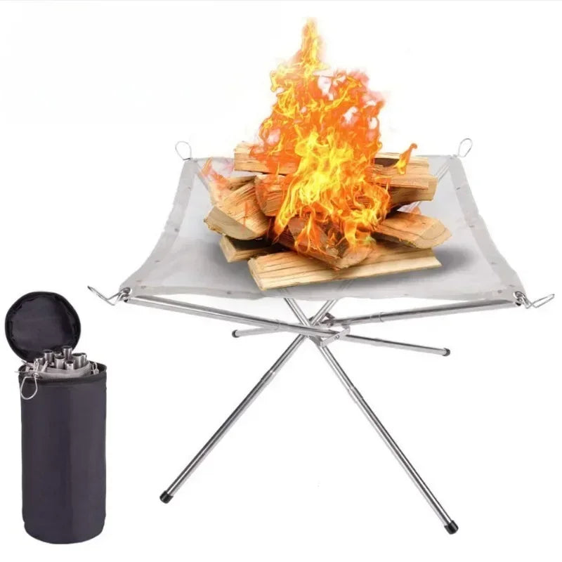 BBQ Mesh Fireplace Rack - HAX Essentials - camping - main image