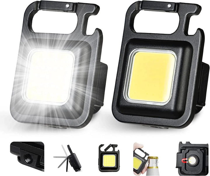 IlluminatePro USB Rechargeable Mini LED Flashlight & Portable Corkscrew - HAX Essentials - lighting - usage