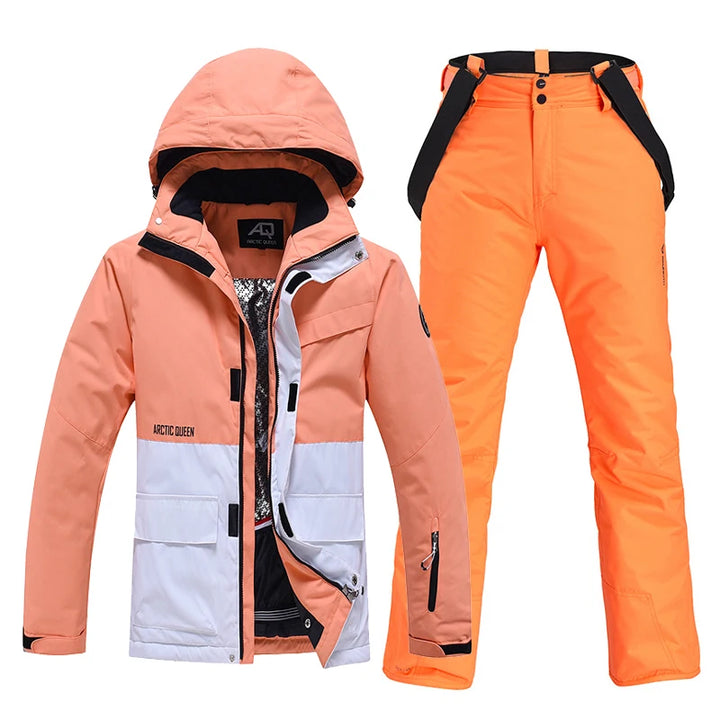 SnowBelle Winter Sports Set (Additional Colors) - HAX Essentials - jacket - orange and orange