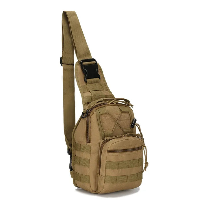 Outdoor Tactical Sling Chest Bag - HAX Essentials - bag - khaki