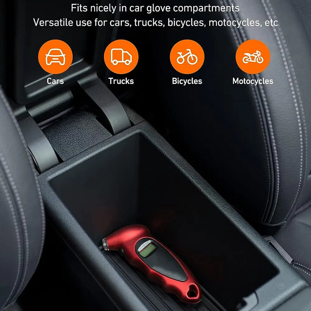 OptiGauge Pro: Advanced Digital Tire Pressure Gauge with Backlit LCD - HAX Essentials - off-roading - usage