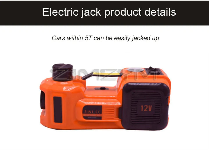 5Ton 4-in-1 Electric Hydraulic Car Jack Set - HAX Essentials - off-roading - jack details